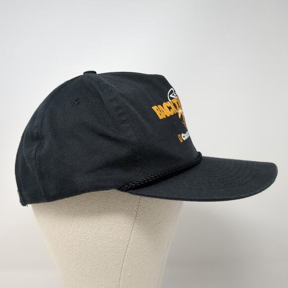 Back The Clock Cactus Petes Snapback 5 Panel Cap Black One Size Rope Mohr's - Picture 5 of 10